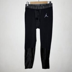Nike Jordan 23 Tech Warm Black Training Tights Mens Large 880964-010 Athletic